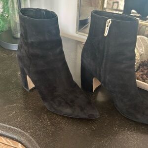 Gently worn Sam edelman black booties.